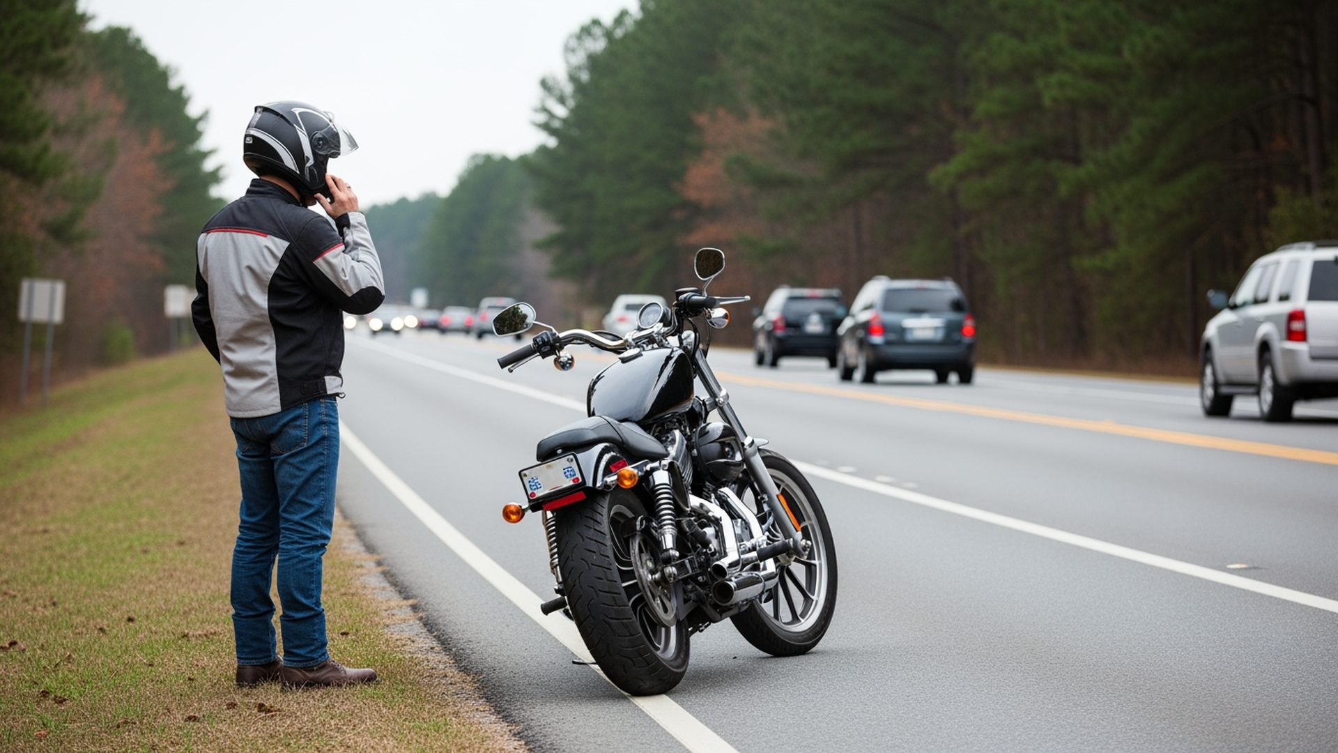 Dealing With the Insurance Adjuster After a North Carolina Motorcycle Crash