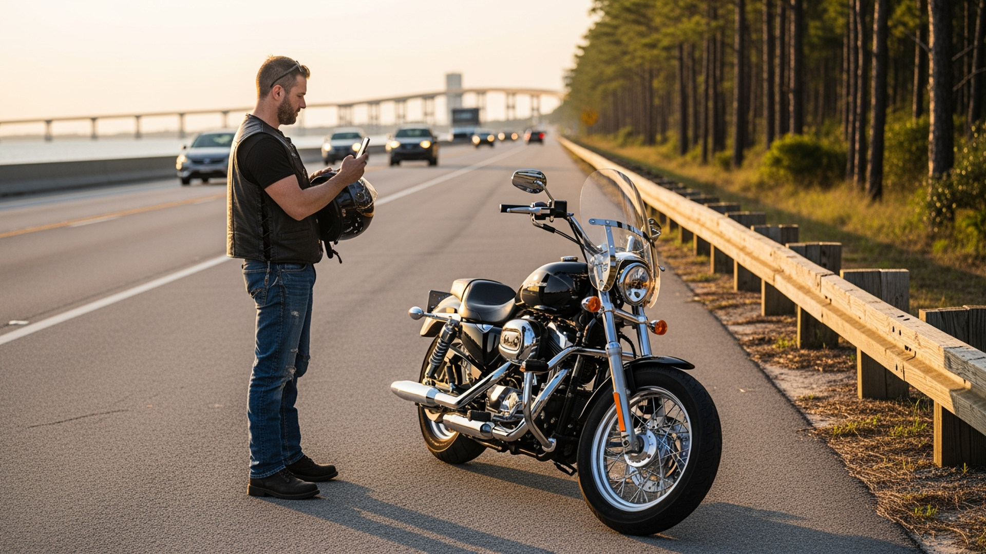 Hit-and-Run on a Motorcycle in Pensacola: What to Do and How UM Coverage Helps