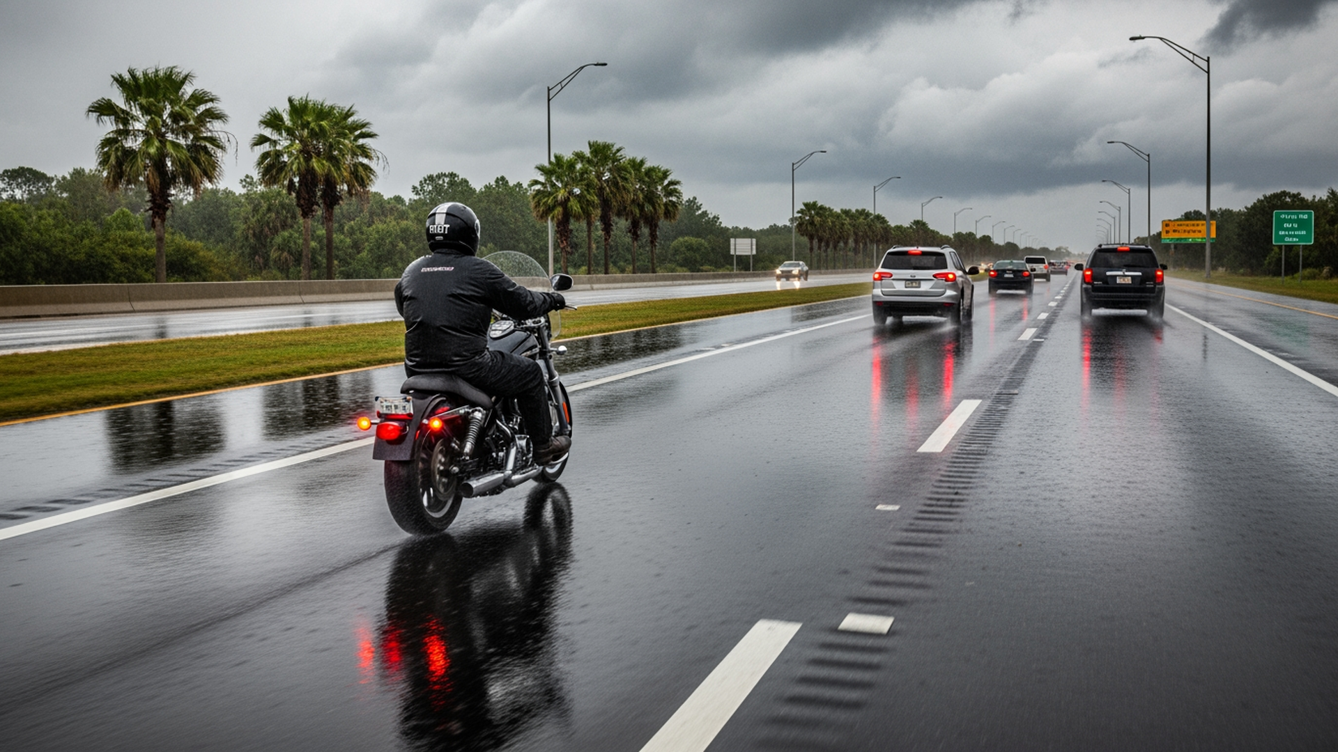 Fall Riding Hazards in Central Florida: What the Wet Season Throws at Orlando Riders