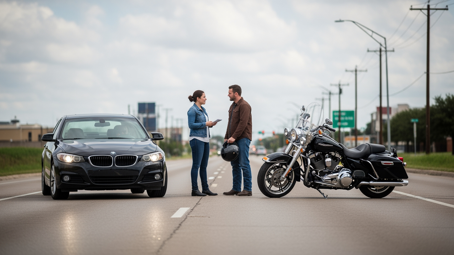 Hit by an Uninsured Driver on Your Motorcycle in Texas