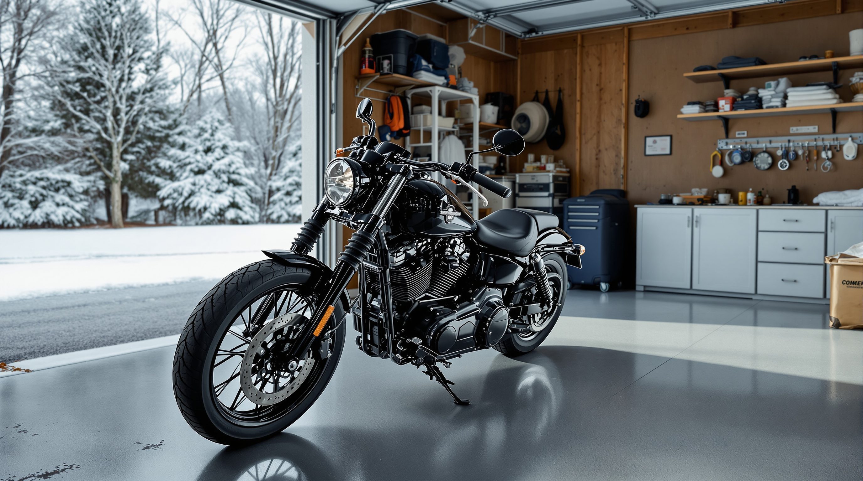 Winter Storage and Your Motorcycle Insurance in Oklahoma: Should You Drop Coverage?