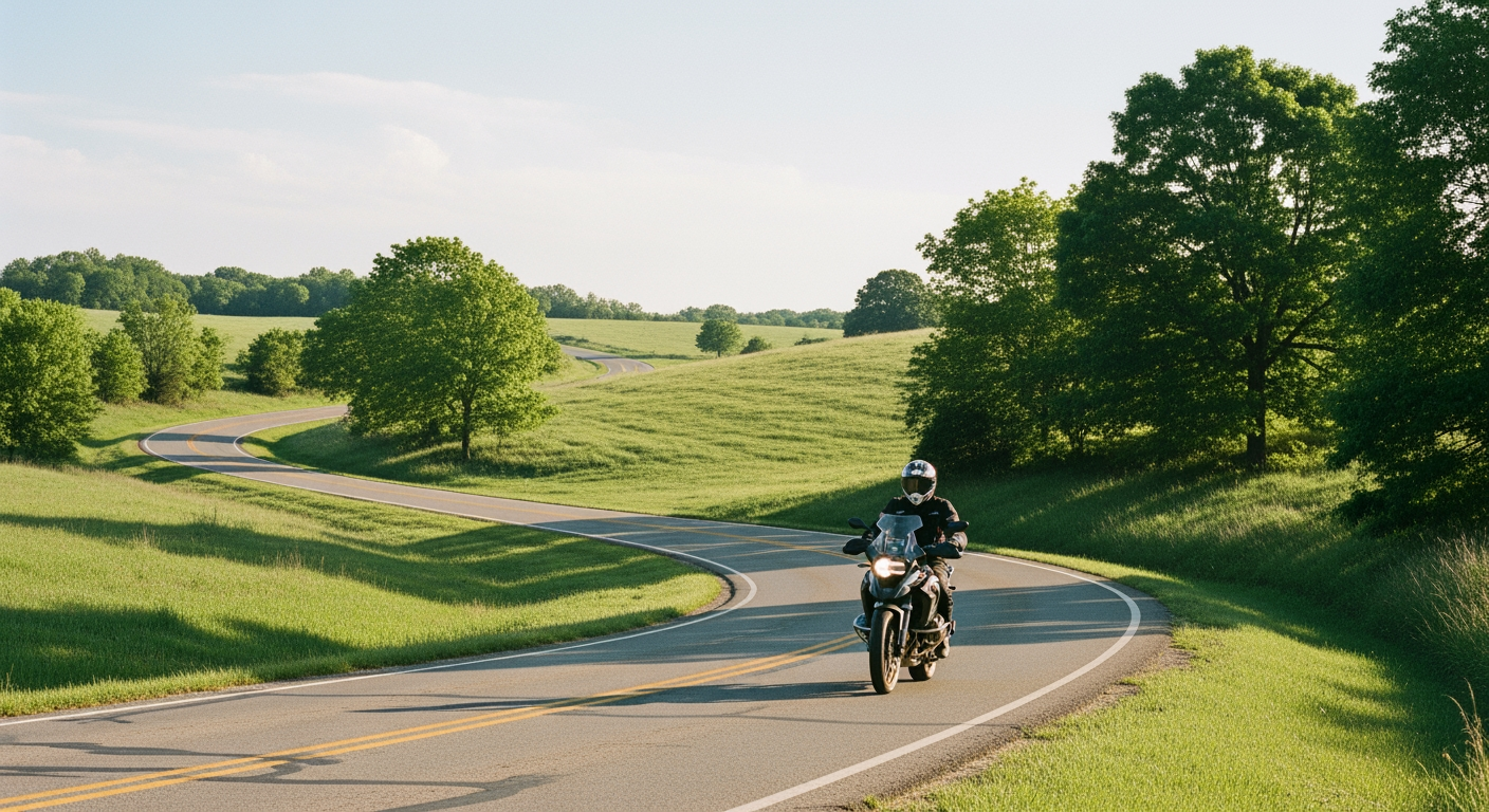 Green Country Oklahoma road