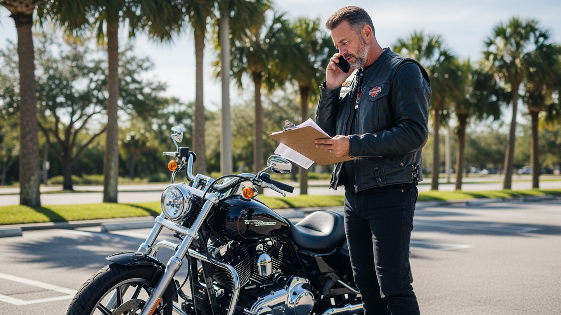 Dealing With the Insurance Adjuster After a Florida Motorcycle Crash