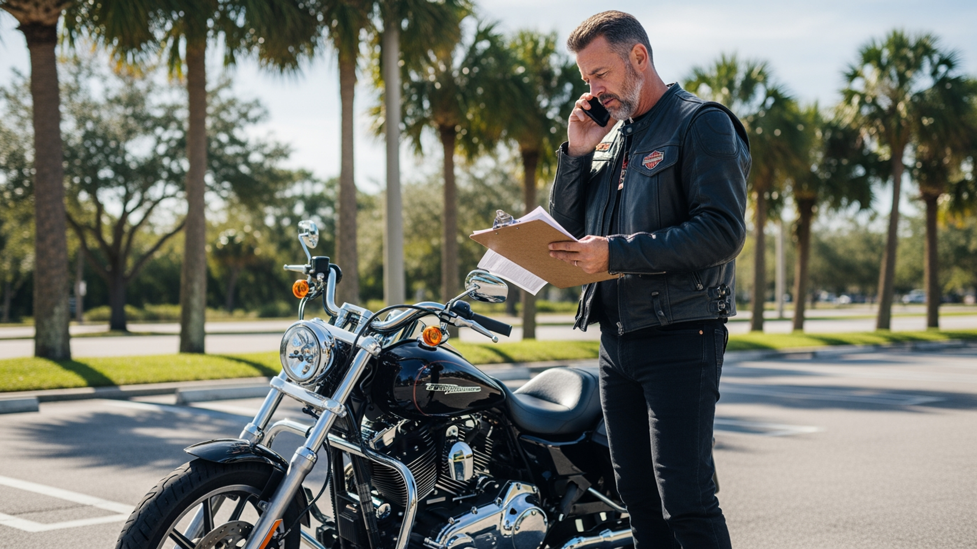 Dealing With the Insurance Adjuster After a Florida Motorcycle Crash