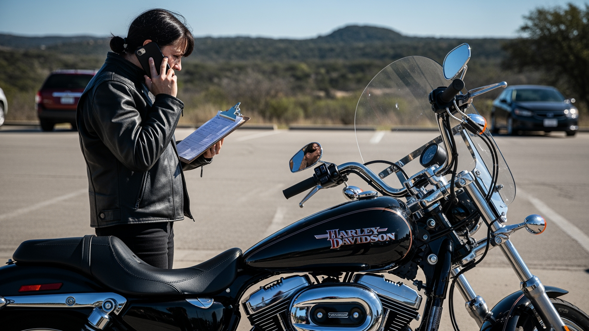 Dealing With the Insurance Adjuster After a Texas Motorcycle Crash