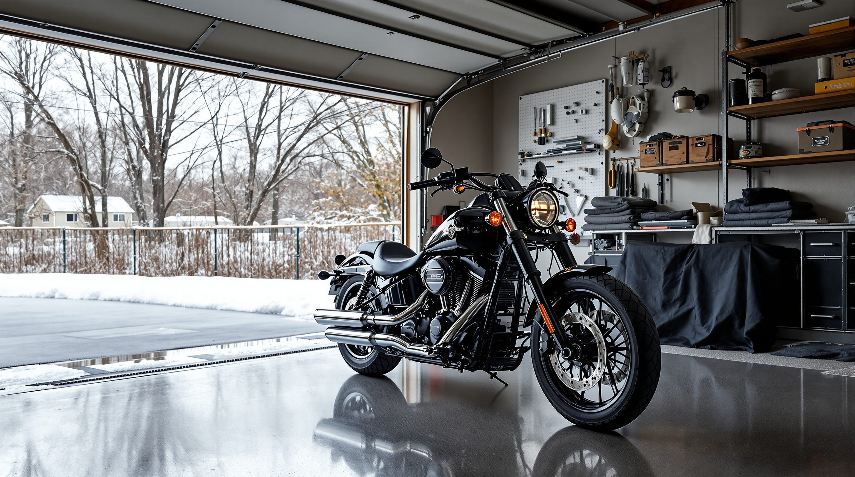 Winter Storage and Your Motorcycle Insurance in New Jersey: Should You Drop Coverage?
