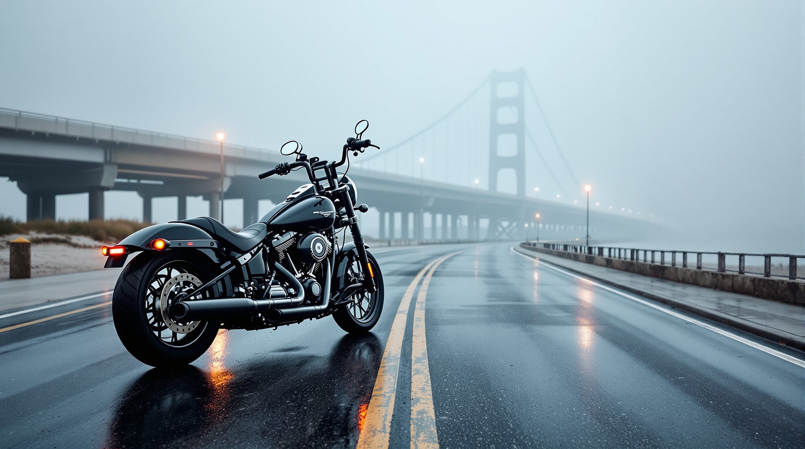 Coastal Fog, Sudden Rain, and Slick Bridges: Winter Riding on the Gulf Coast