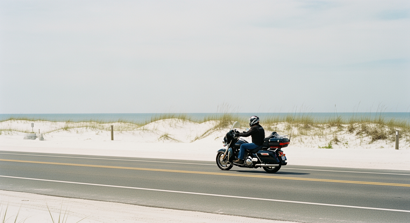 Alabama Gulf Coast road