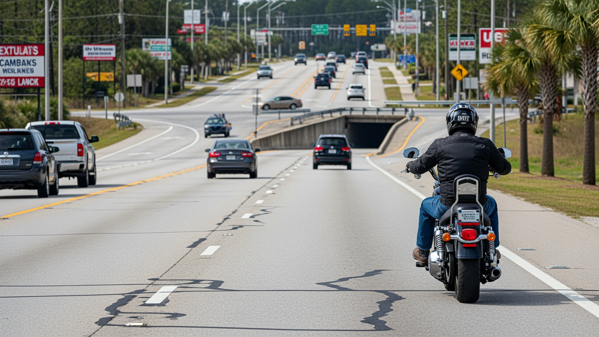 The Most Dangerous Roads for Myrtle Beach Motorcyclists, and How to Ride Them