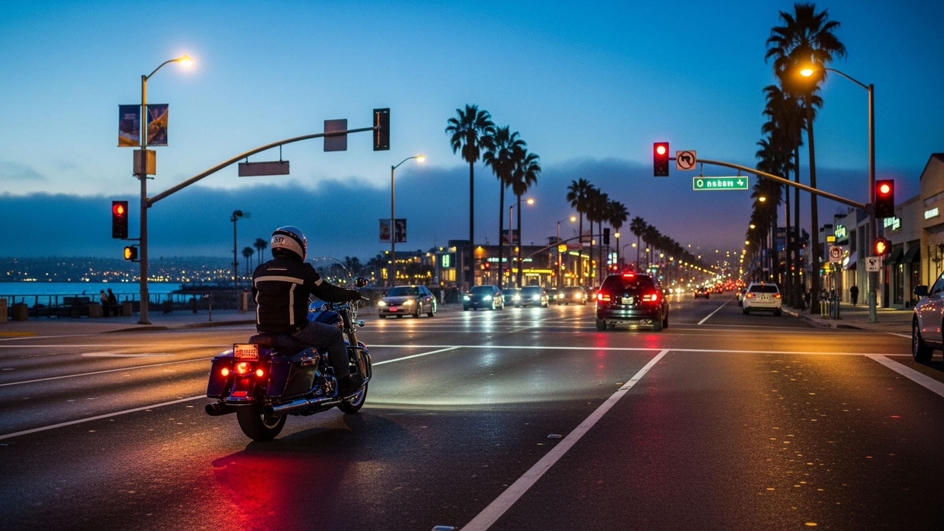 Night Riding in San Diego: Being Seen When Drivers Are Not Looking for You