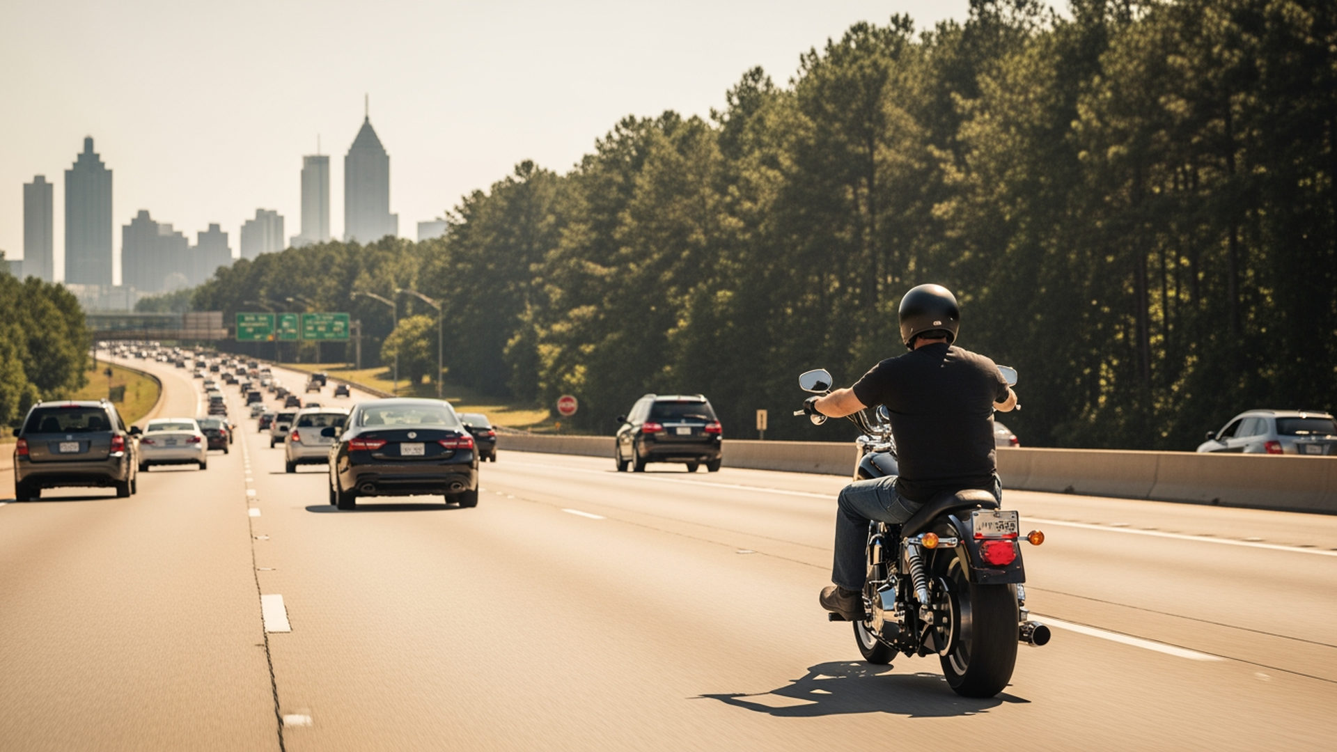 Hit by an Uninsured Driver on Your Motorcycle in Georgia