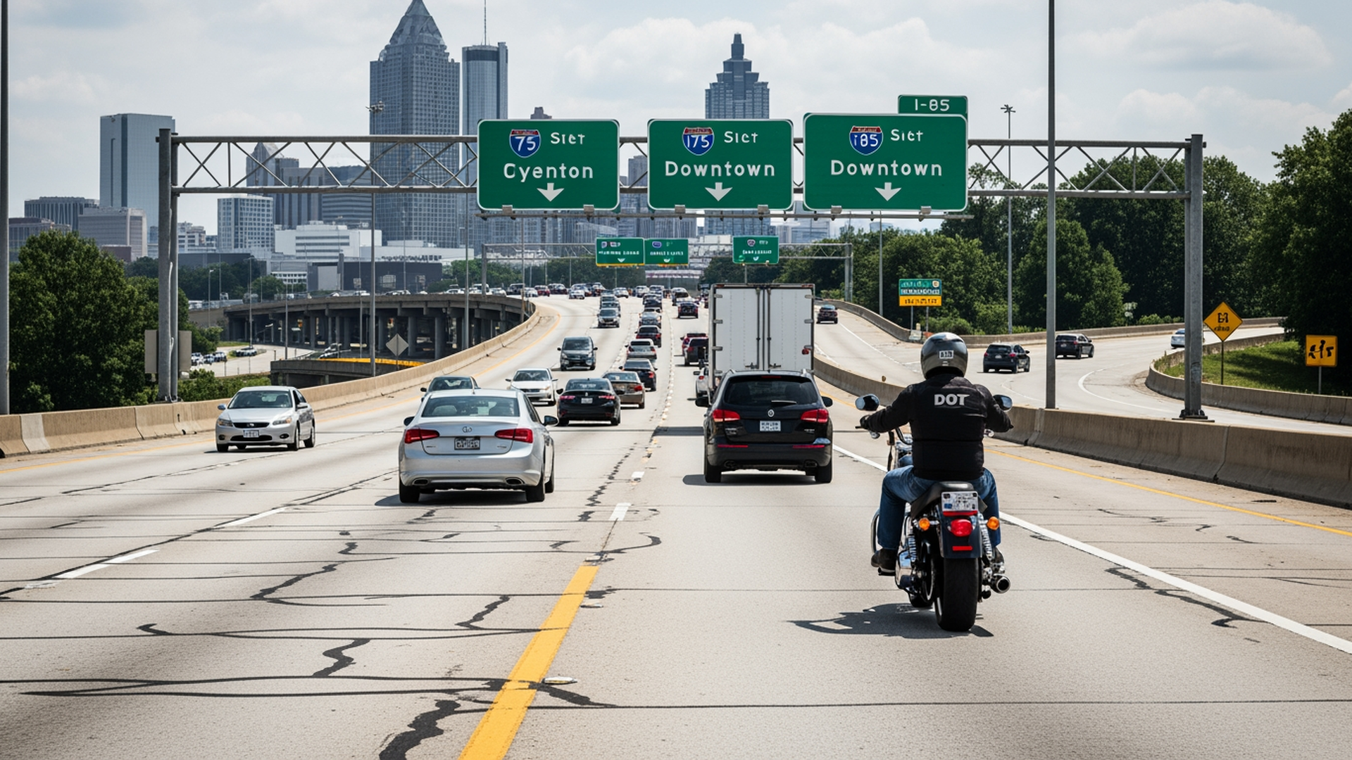 The Most Dangerous Roads for Atlanta Motorcyclists, and How to Ride Them