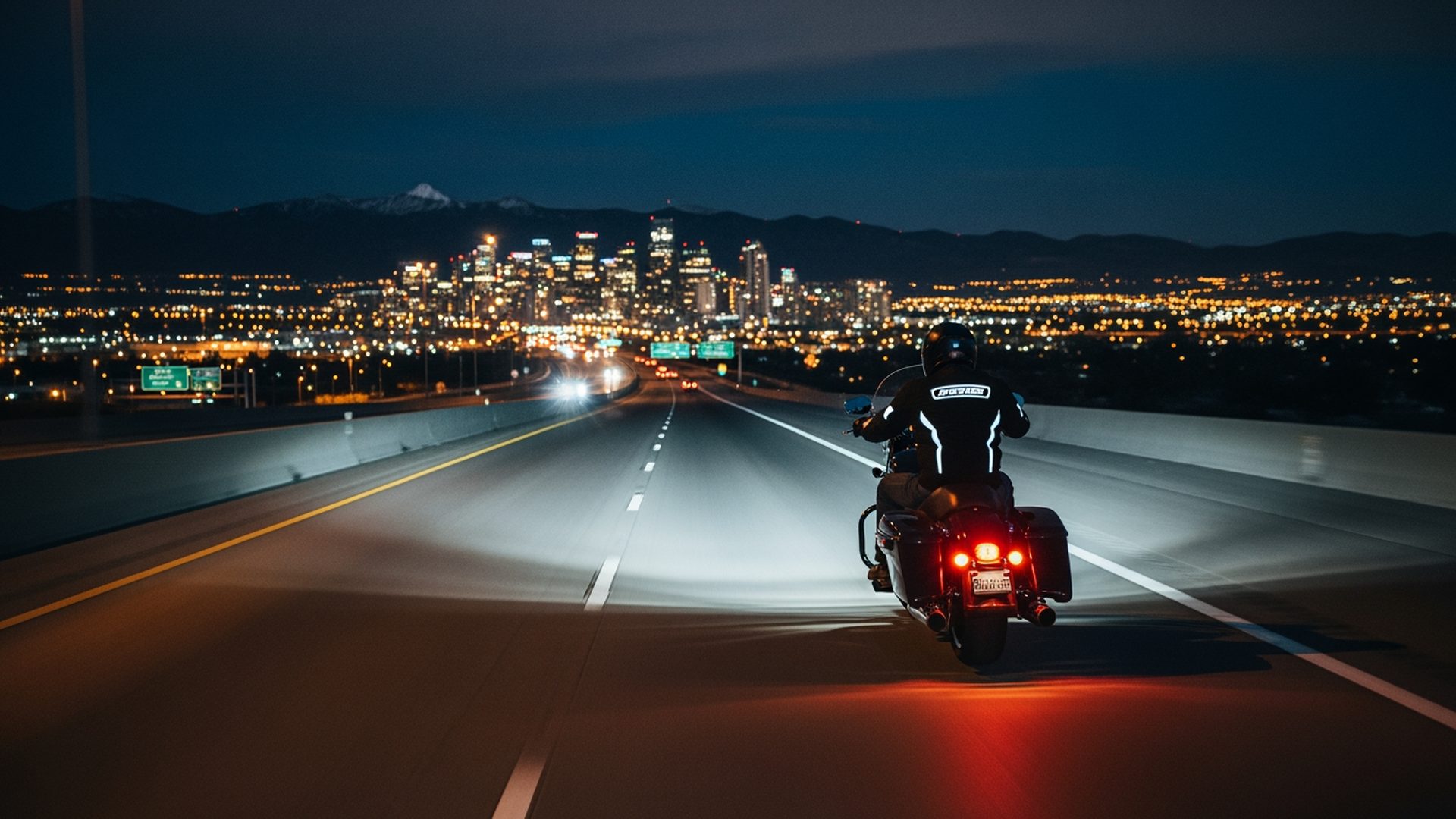 Night Riding in Denver: Staying Visible on I-25, I-70, and the Canyon Roads