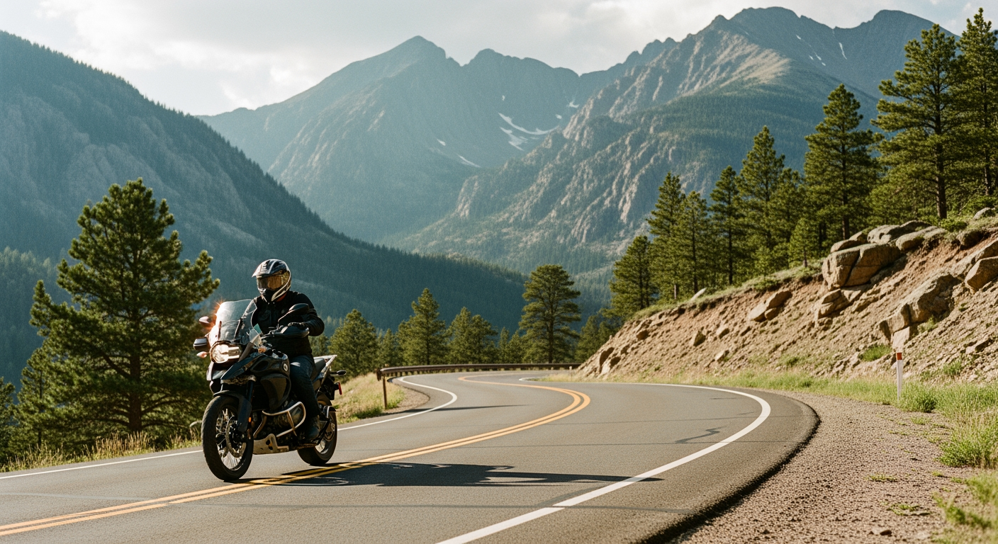Colorado mountain road